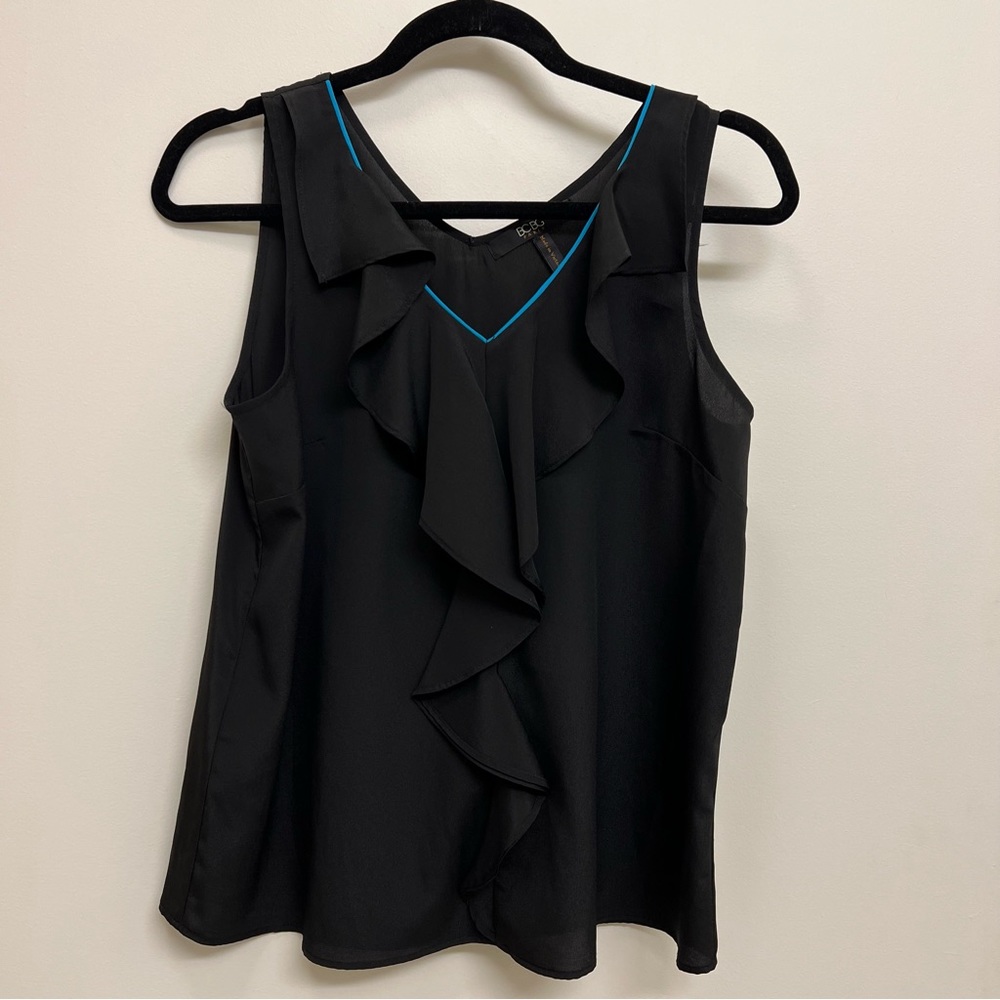BCBG Paris Ruffle Detail Tank